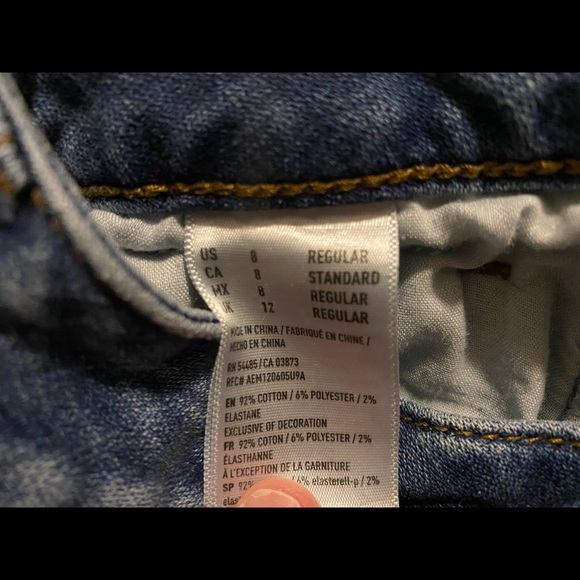 American Eagle Jeans: 8 Regular - Picture 4 of 4